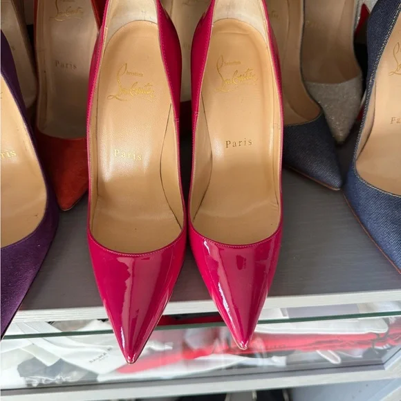 Christian Louboutin so Kate Hot Pink Stiletto Heels 35 - Picture 5 of 5